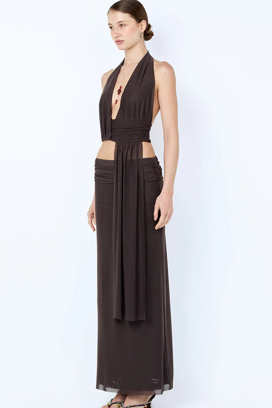 Bec & Bridge Eva Drape Set Dark Chocolate