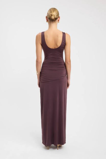 Kookai Shara Maxi Dress Brown