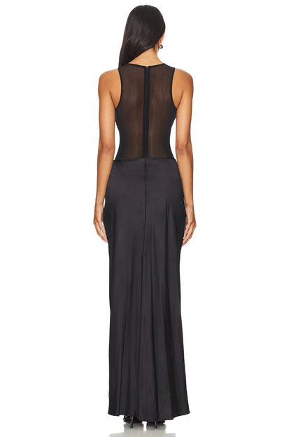 NBD Fiza Maxi Dress Black