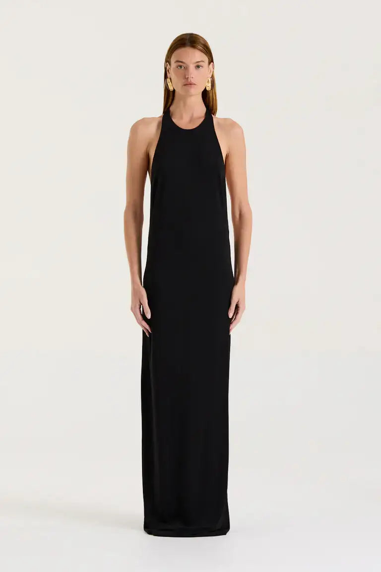 Henne Ophelia Tank Dress Black