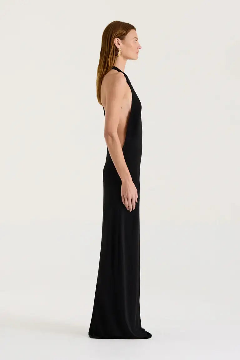 Henne Ophelia Tank Dress Black