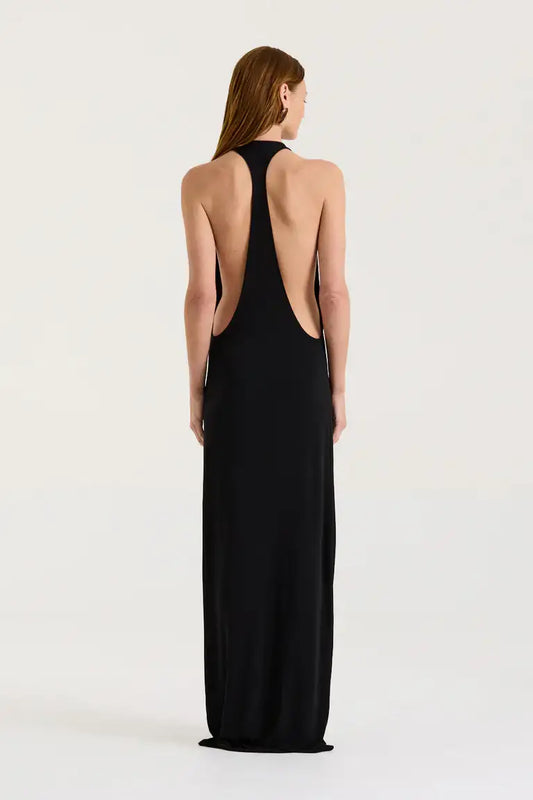 Henne Ophelia Tank Dress Black