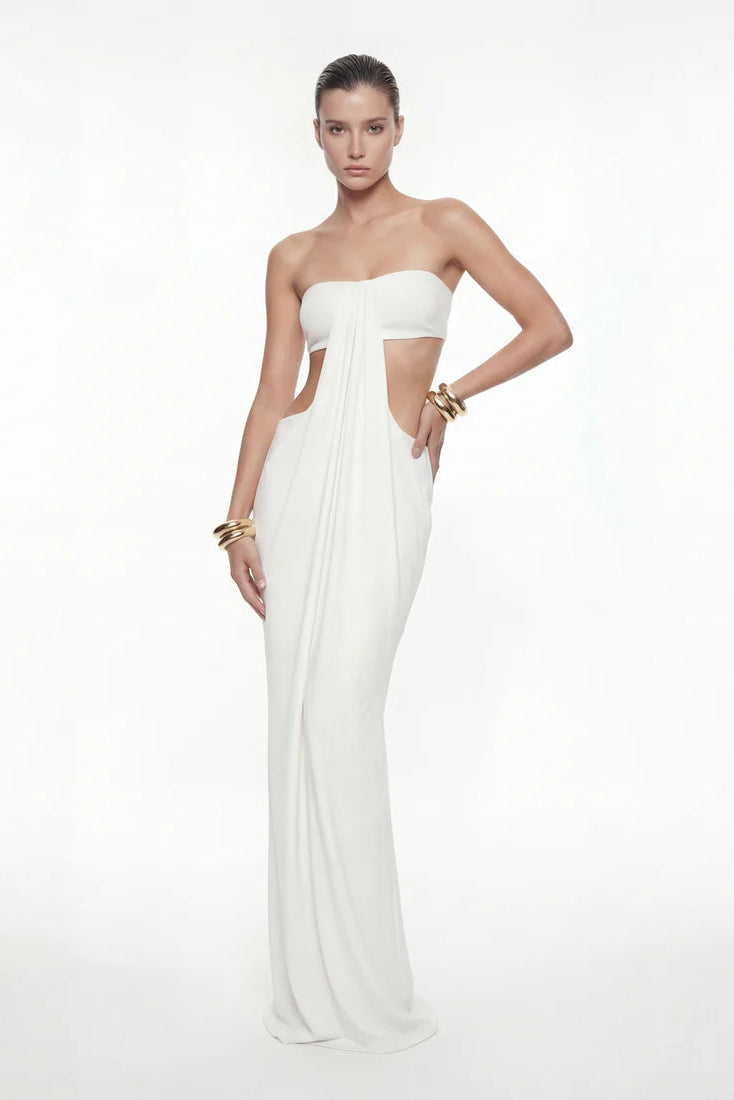 Serve The Brand Ophelia Maxi White