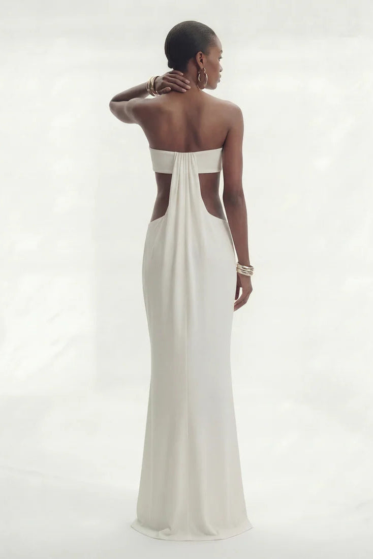 Serve The Brand Ophelia Maxi White