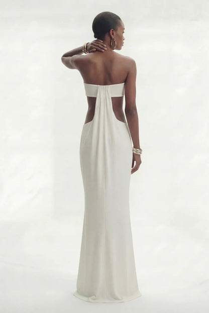 Serve The Brand Ophelia Maxi White