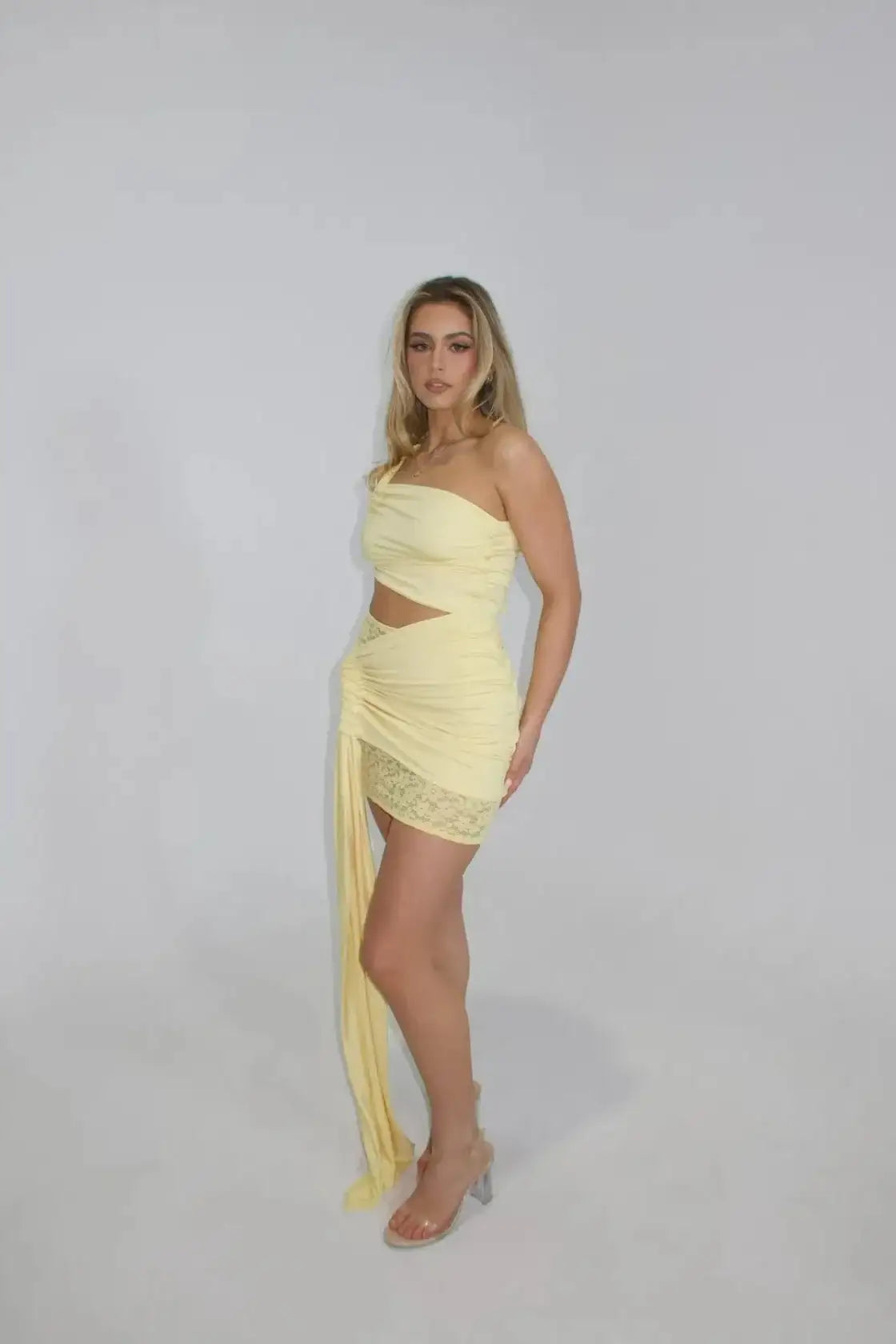 Deconduarte Paradiso Lace Mini Baby Yellow (For Sale)
