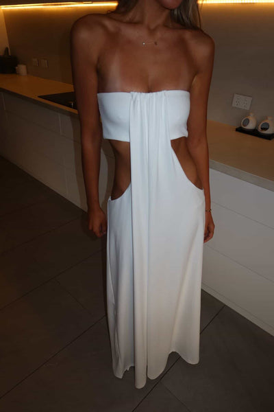 Serve The Brand Ophelia Maxi White
